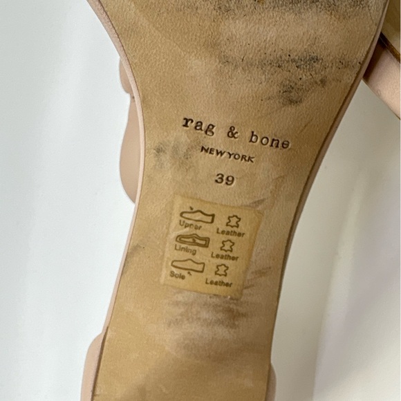 Rag & Bone Ellis Sandal nude size 39 - Picture 7 of 13